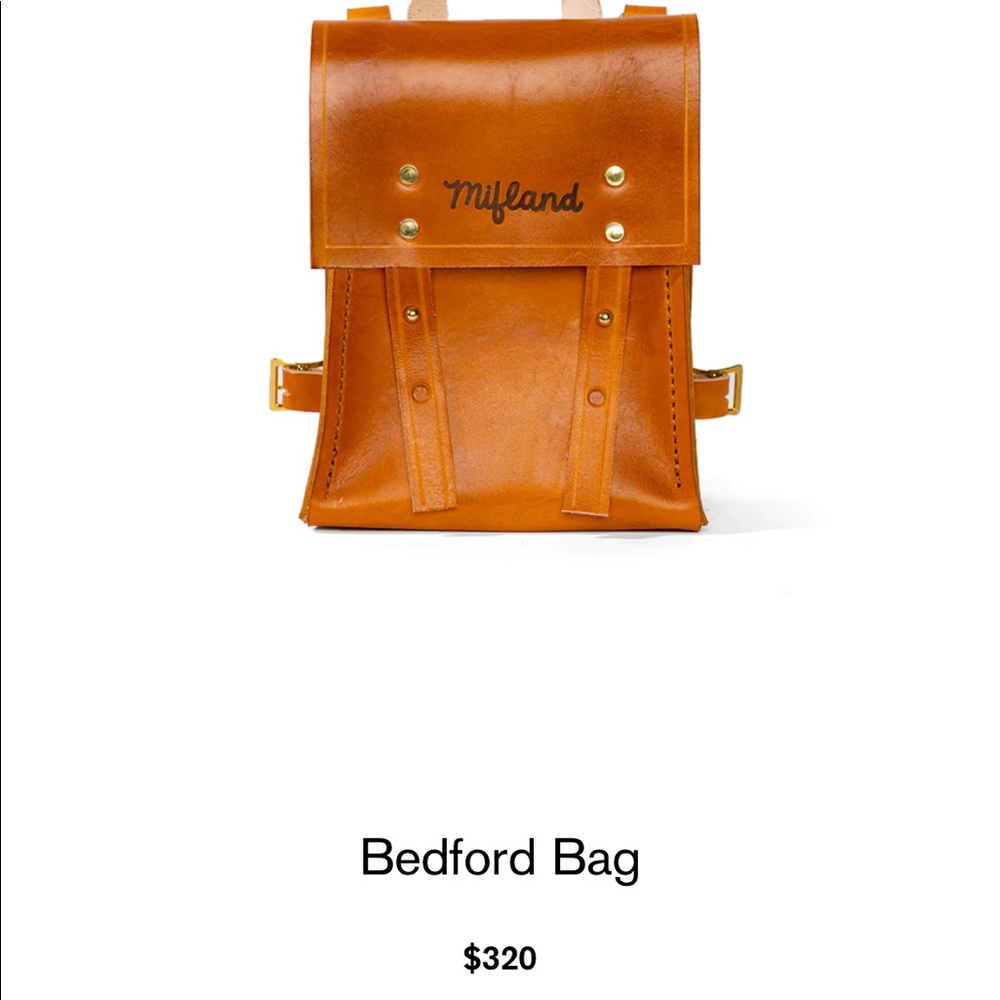 Leather Backpack - Picture 4 of 5